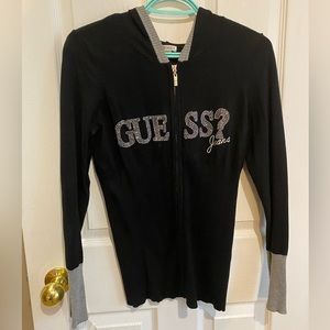 Vintage Guess Knit Zip-Up